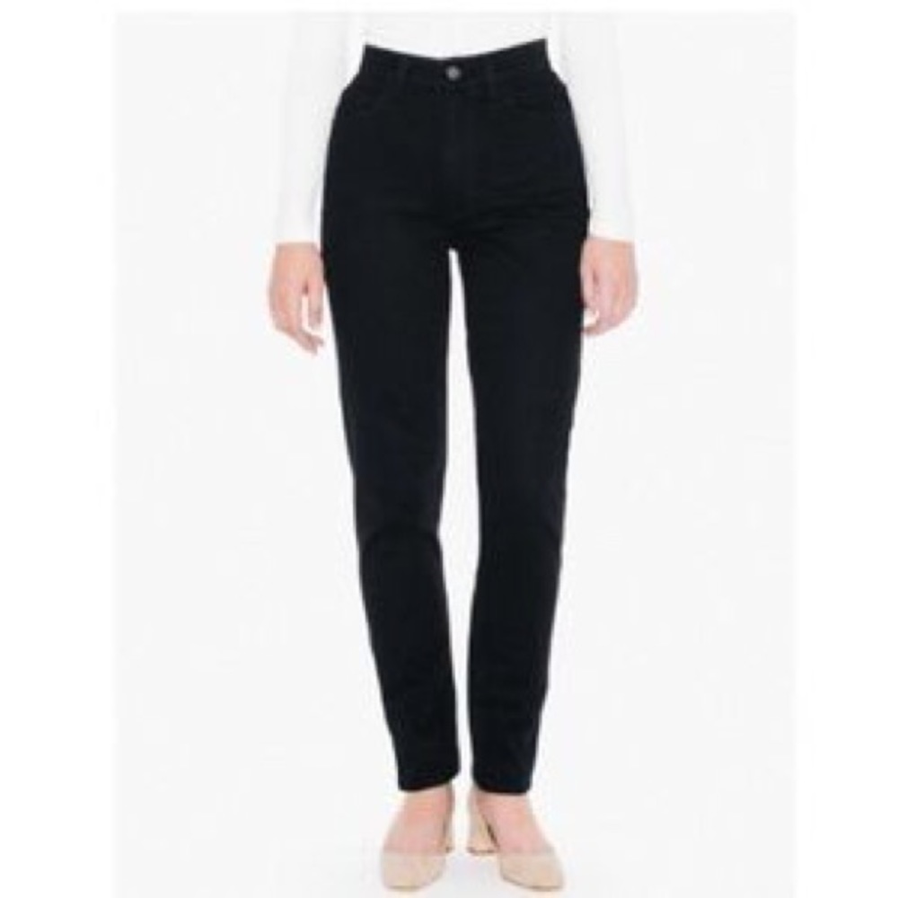 High waisted jeans