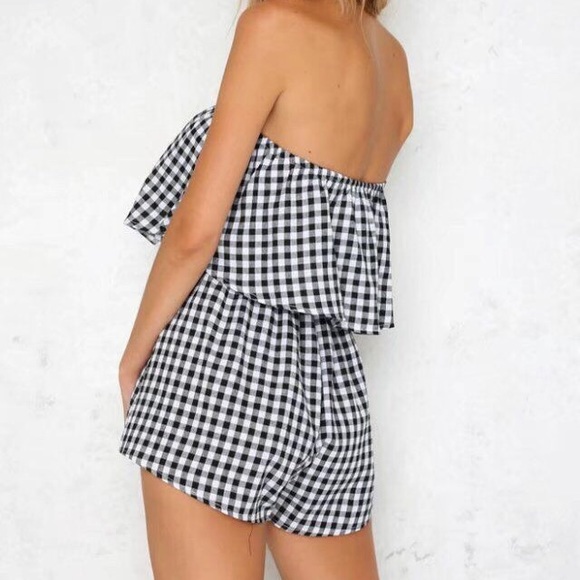 open should jumpsuit romper - Picture 3 of 3