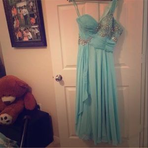 Light Blue Formal Dress