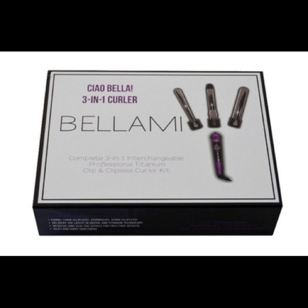 Bellami Hair 3 in 1 curler.