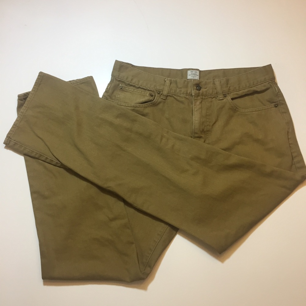 Unisex J-Crew slim straight pants!