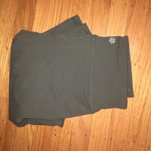 Athleta olive green yoga leggings
