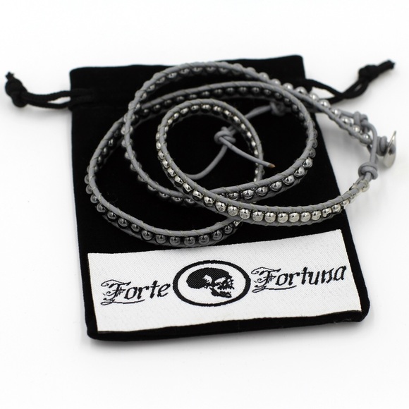 stainless steel triple wrap bracelet - Picture 1 of 1