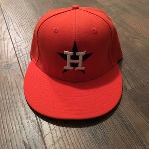 MLB 59Fifty Flat Bill hat Size 7. Houston Astros