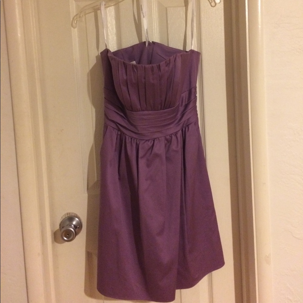 David's Bridal bridesmaid dress