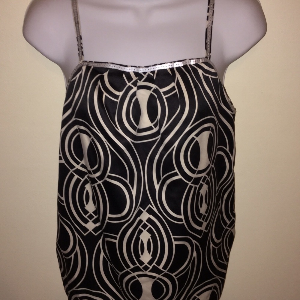 Black White Circle print Sz XS New with Tags