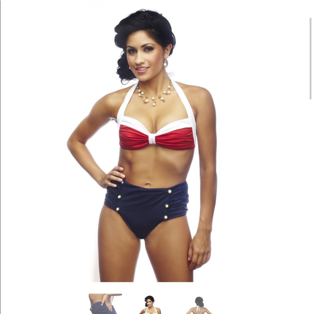 NICOLITA SWIMWEAR- HIGH-WAISTED BIKINI BOTTOM
