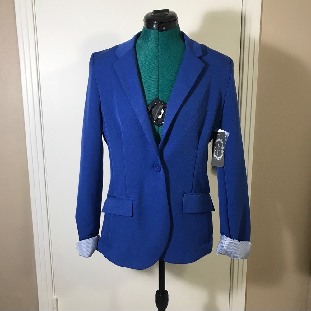 Blue blazer