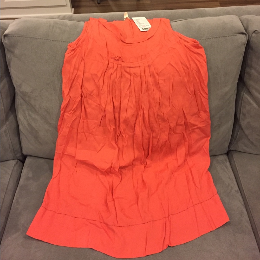 Anthropologie BRAND NEW Coral Dress