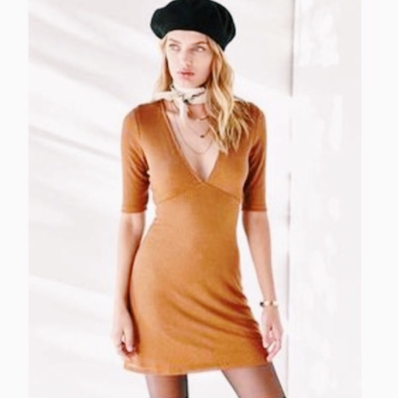 Urban Outfitters Dresses & Skirts - Urban Outfitters Mustard Silence + Noise Dress