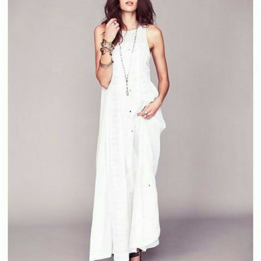 Free People Limited Edition White Story Dress