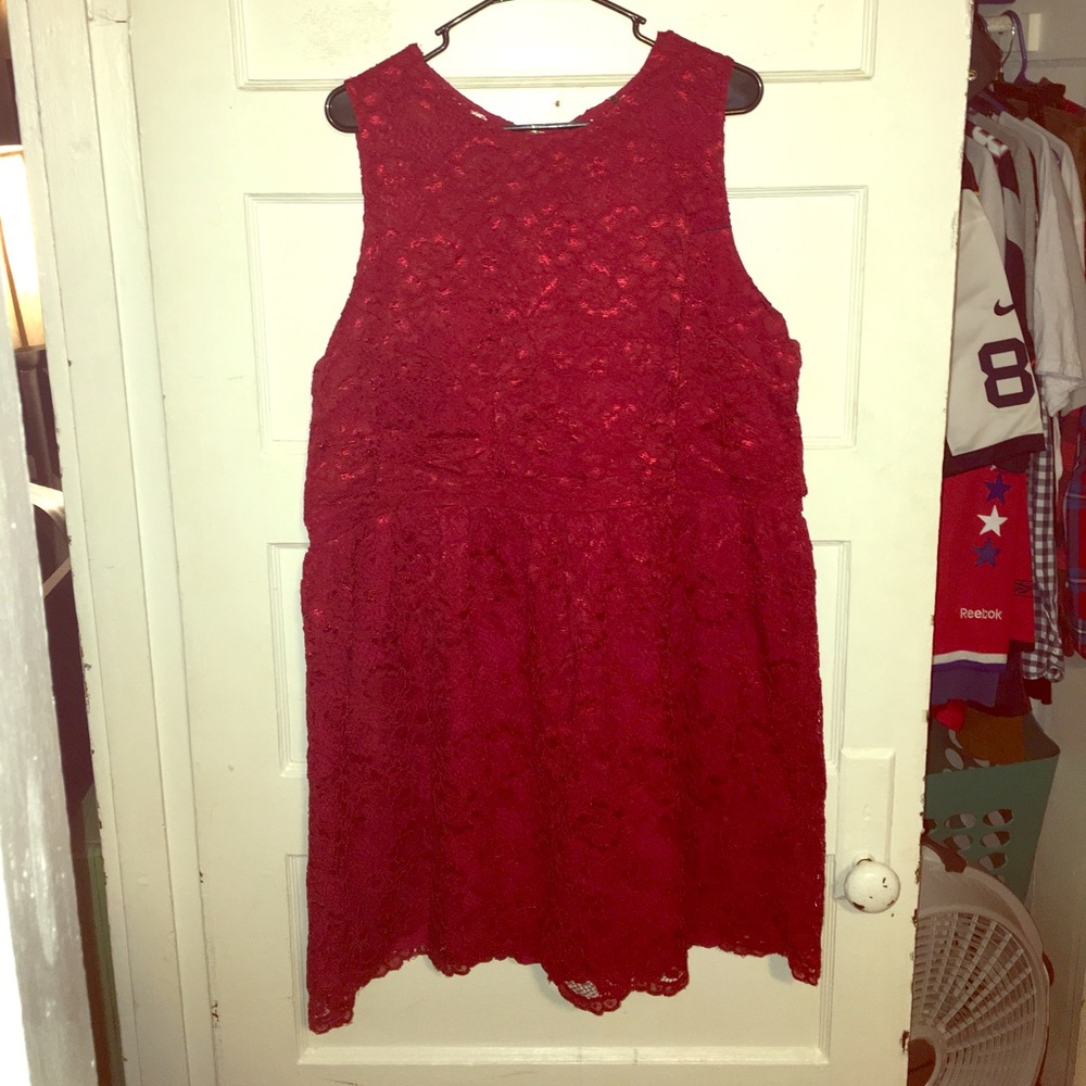 Red Lace Forever 21+ Dress!