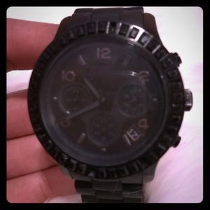 Michael Kors Matte Black Watch