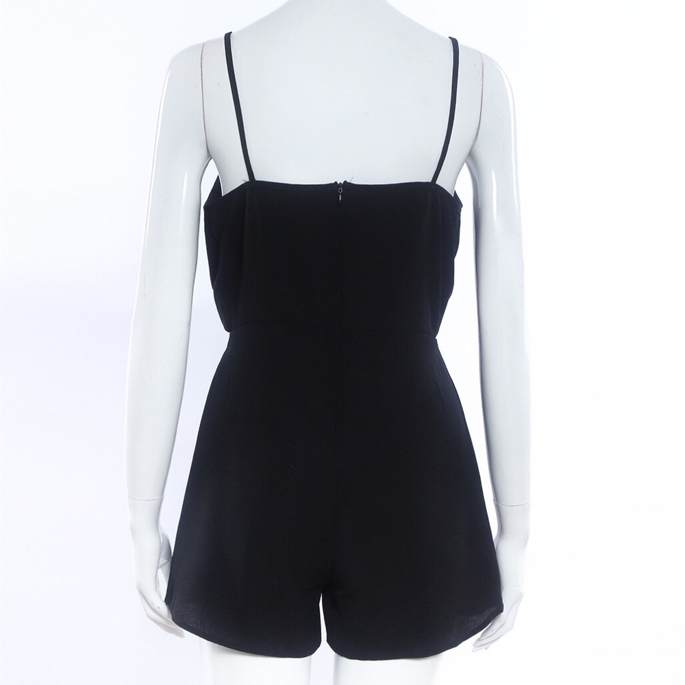 Black jumpsuit romper - Picture 3 of 4