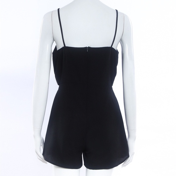 Black jumpsuit romper - Picture 3 of 4