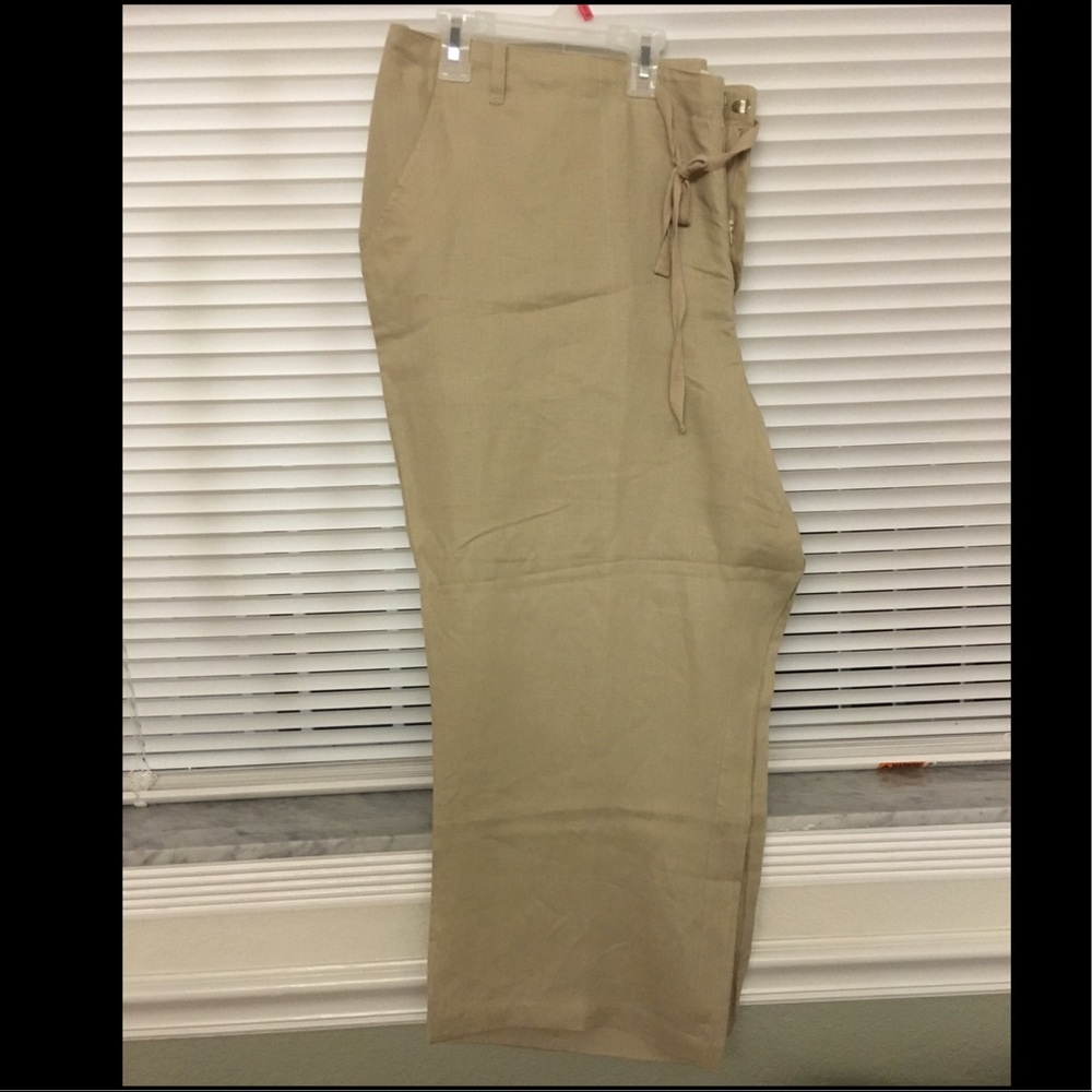 Wide Leg Linen Pants - Brand New!!!