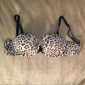 Leopard Print Bra
