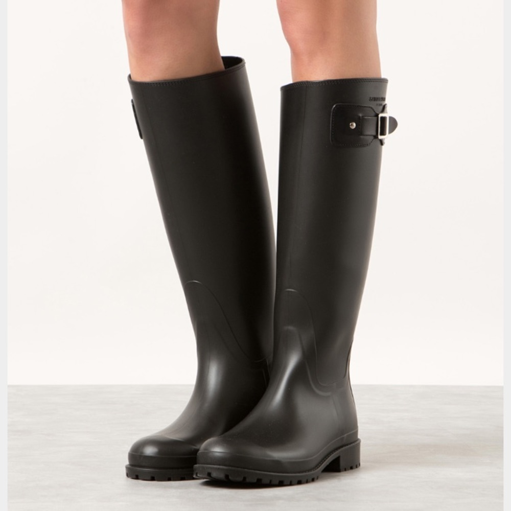 Saint Laurent rain boots