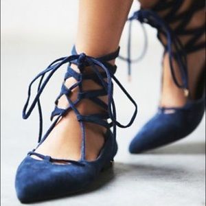 Jeffrey Campbell Shay Lace up Flat