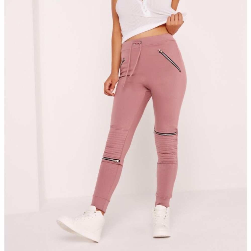 Missguided biker joggers