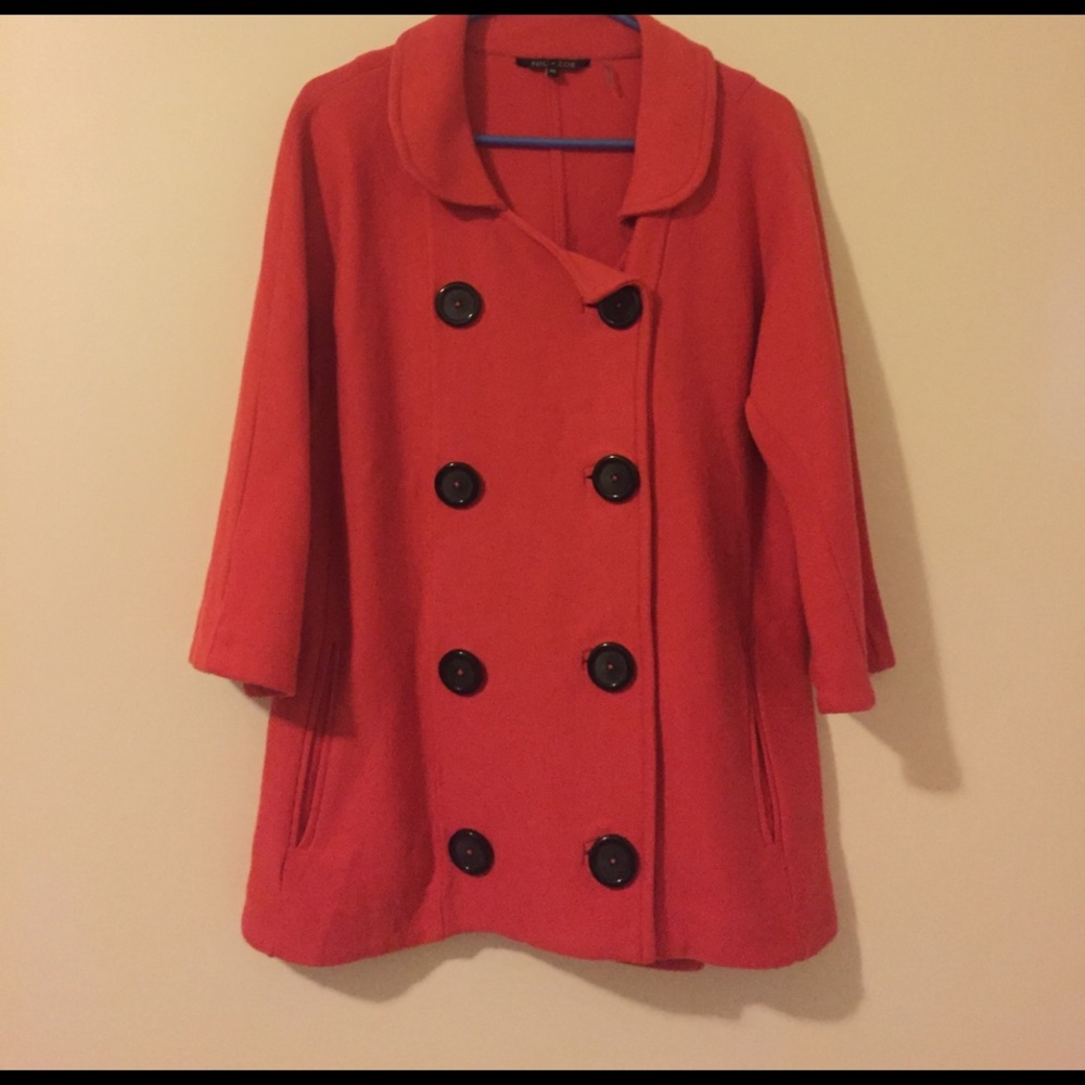 Red Fall Coat