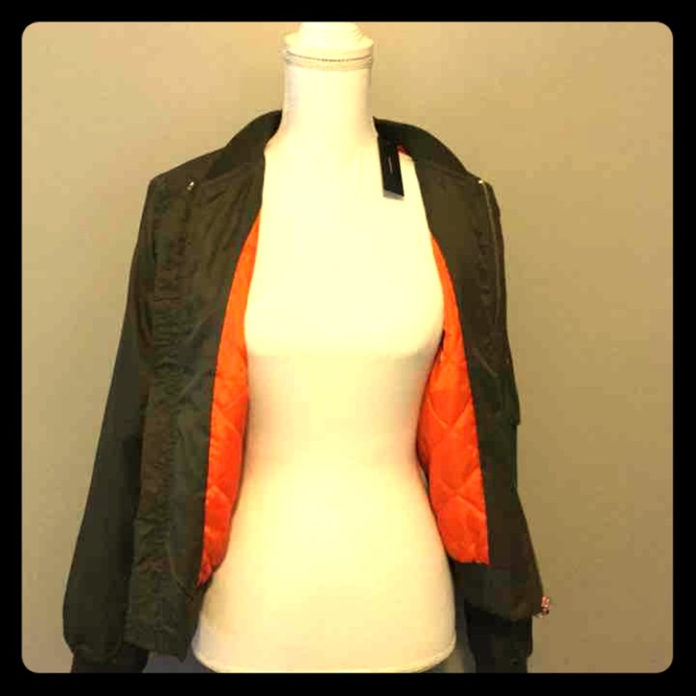 Olive Green Bomber