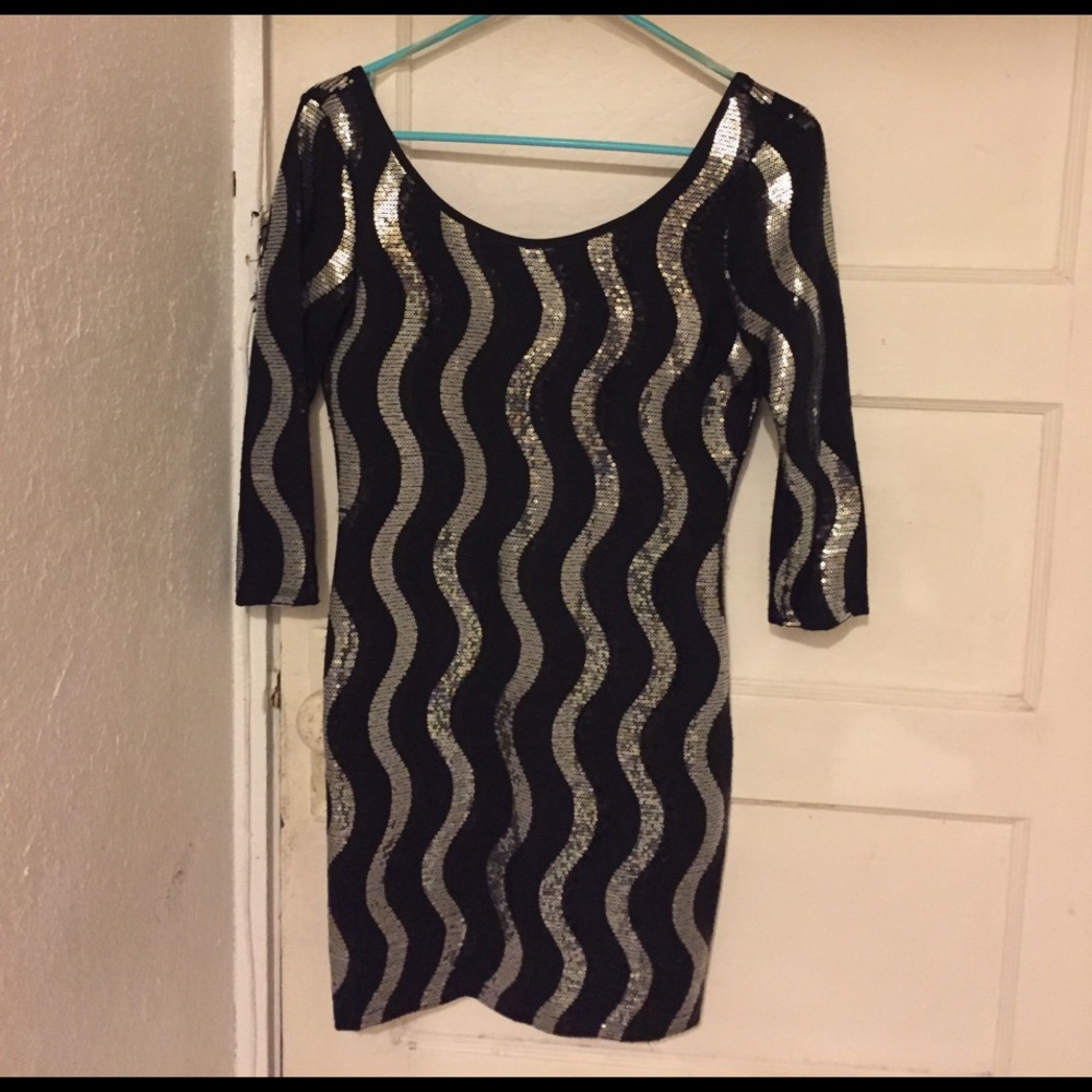 Sequin mini dress