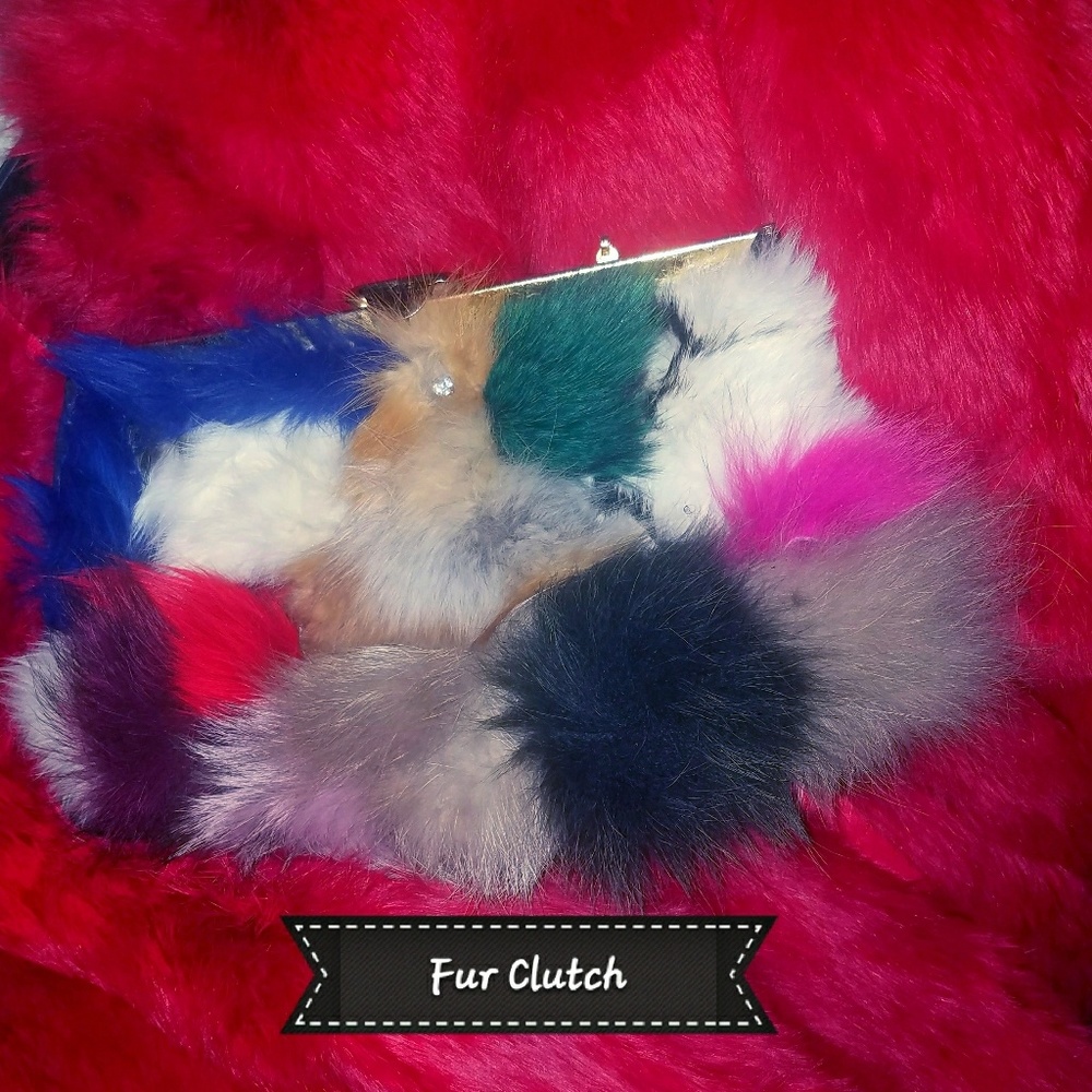 Fur purse SOLD