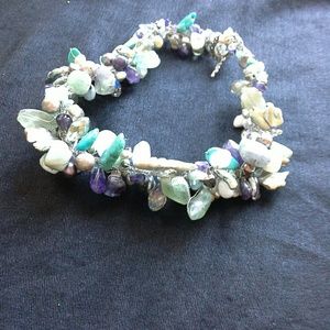 Necklace with earrings