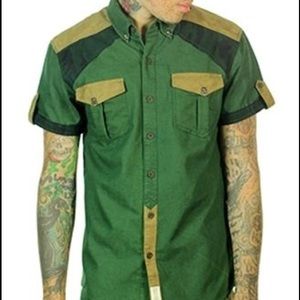 Entree le short sleeve flannel