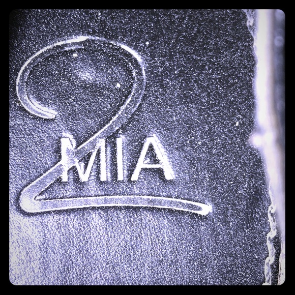 Mia2 black slip-on Sz7.5 1" heel - Picture 4 of 6