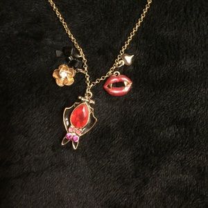 Betsy Johnson "Bite" Necklace