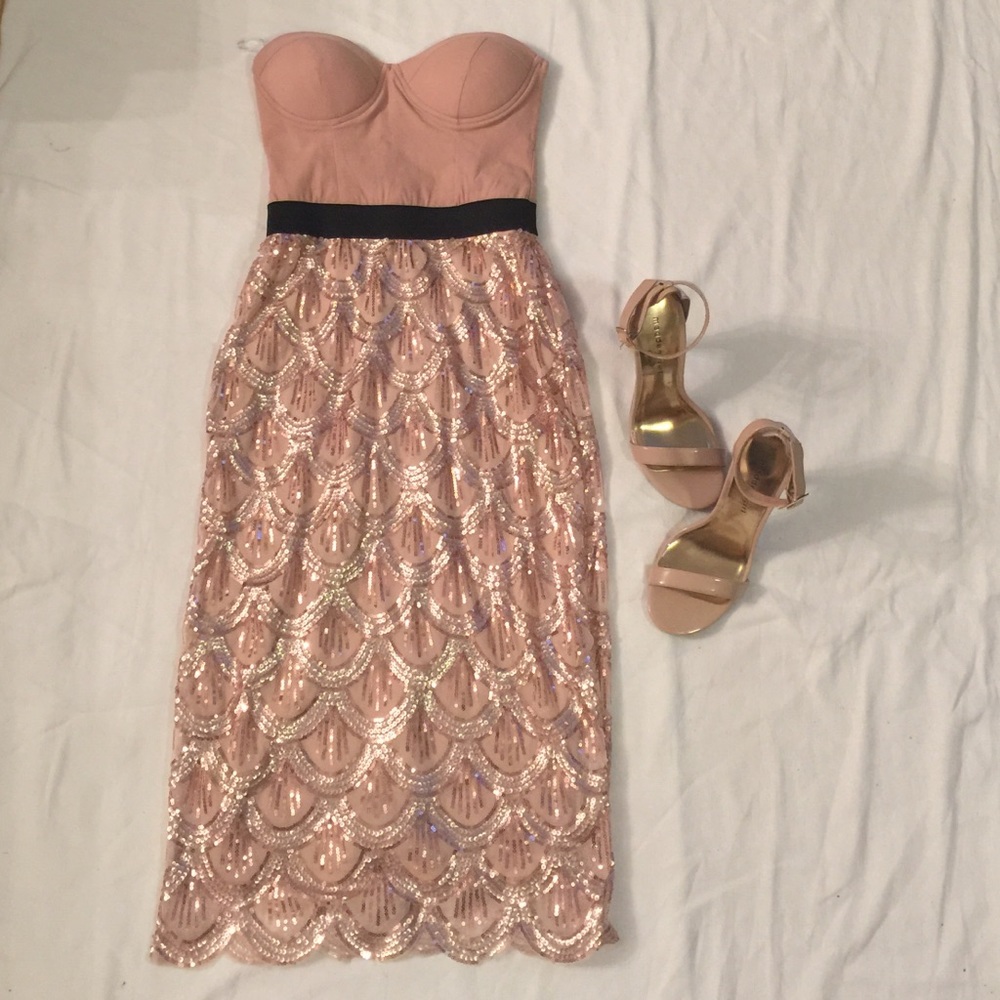 Sequin skirt