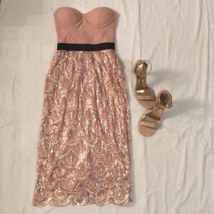 Sequin skirt
