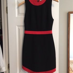 Alice and Olivia curved hem dress