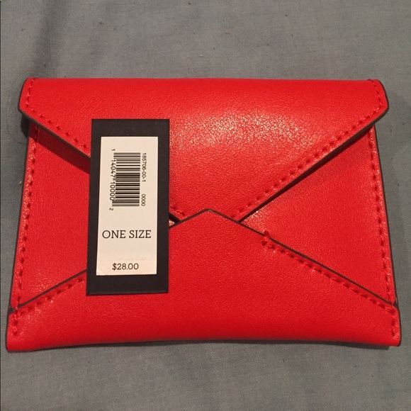 ☀️Red Banana Republic Genuine Leather Wallet NWT - Picture 3 of 4