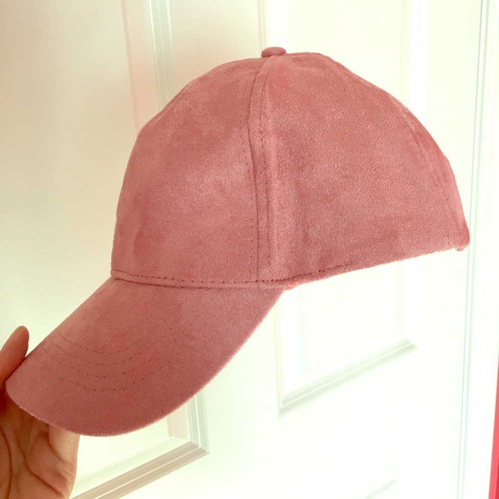 Faux Suede Cap