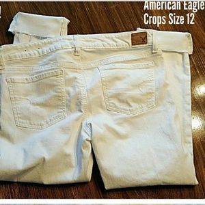 American Eagle Jegging crops NWOT