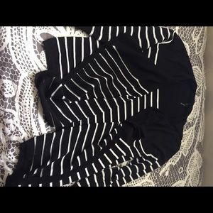 Striped Flowy Cardigan