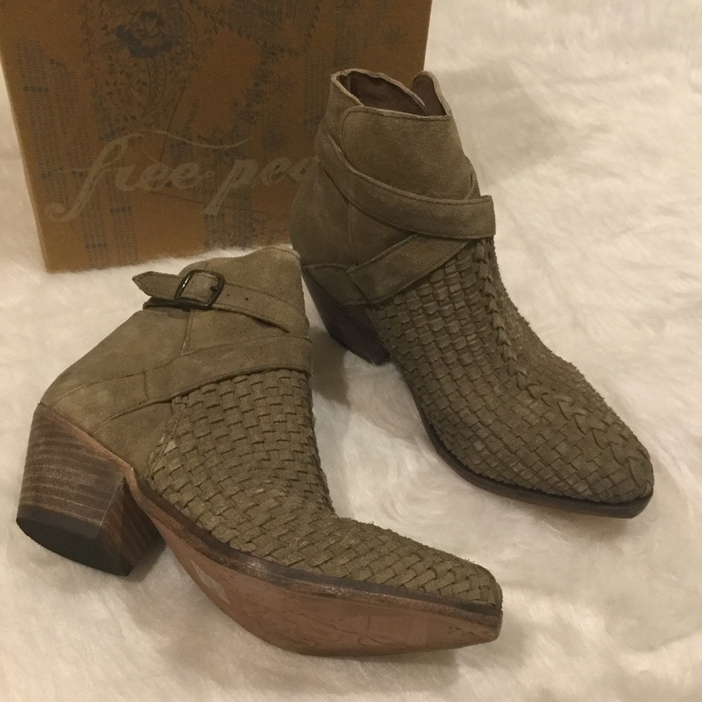 ❗️GONE 7/12❗️NIB Free People Venture Ankle Boot - Picture 5 of 7