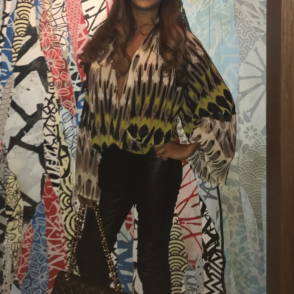 Surplice Small Multi Color Shirt Sz Small