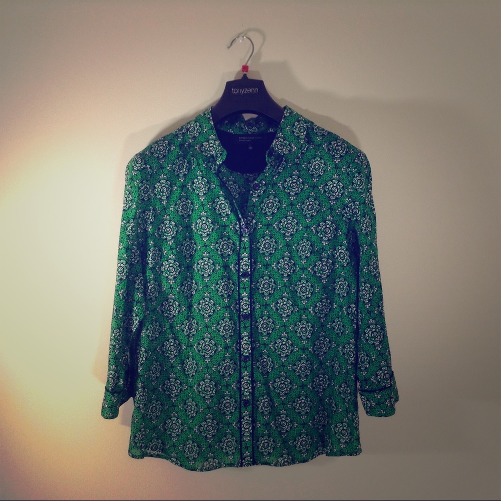Jones New York women's 3/4 blouse