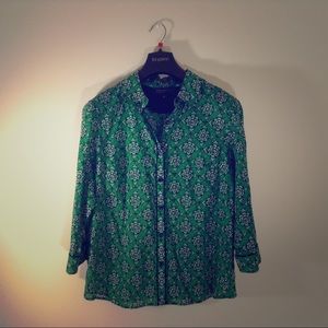 Jones New York women's 3/4 blouse