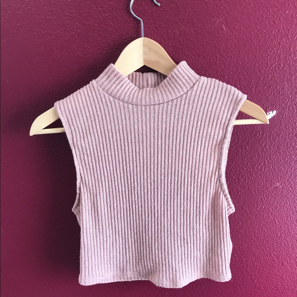 Urban outfitters silence and noise crop turtleneck