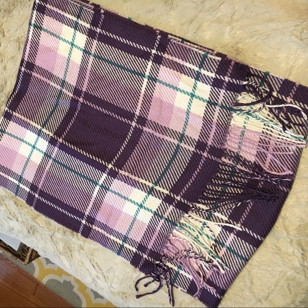Purple scarf