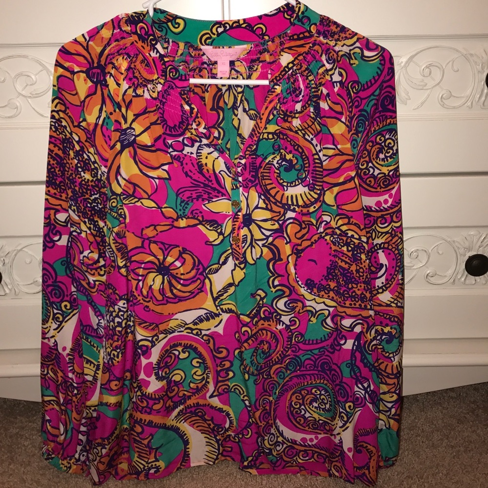 EUC Lilly Pulitzer Blouse XS