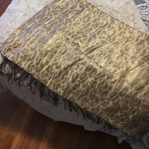 Cheetah scarf