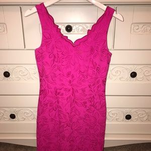 EUC Antonio Melani Hot Pink Cocktail Dress