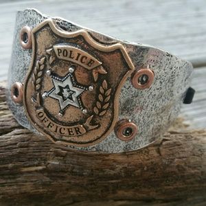 Police Officer Cuff Bracelet