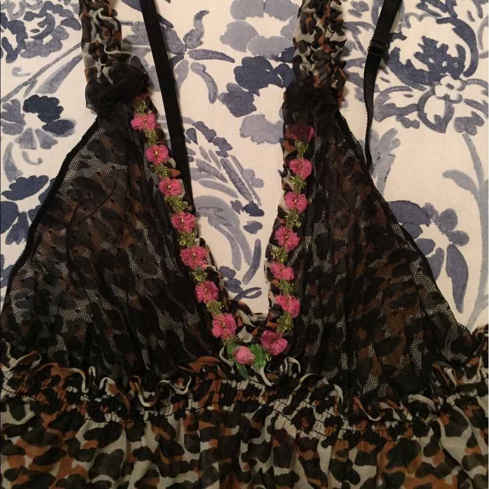 Betsey Johnson for VS leopard & floral lingerie